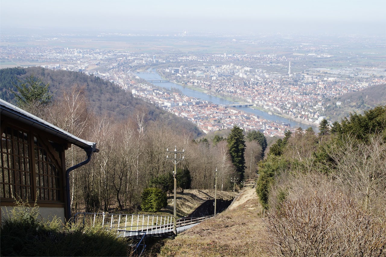 Bergbahn Heidelberg: Preise, Fahrplan & Panorama