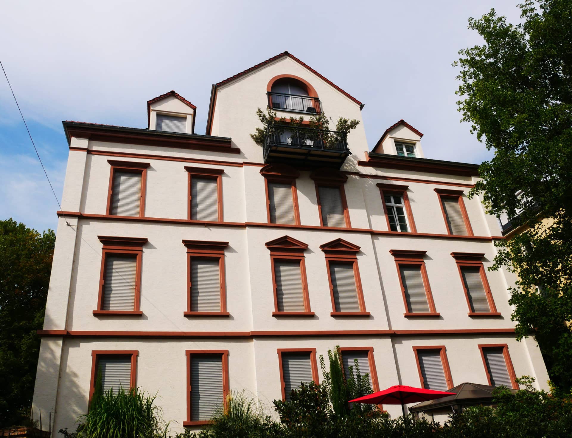 Alte Zigarrenmanufaktur Heidelberg - Außenfassade mit historischer Backsteinarchitektur