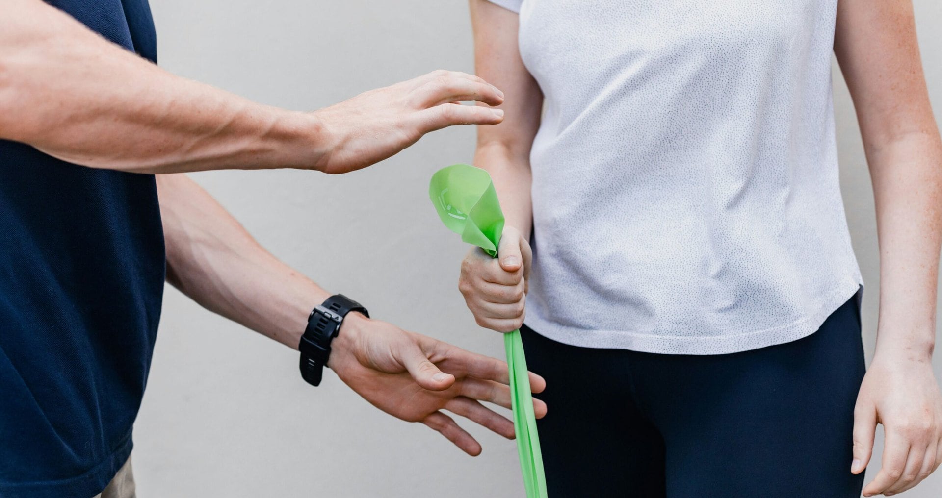 Physiotherapist assisting patient during treatment in Heidelberg