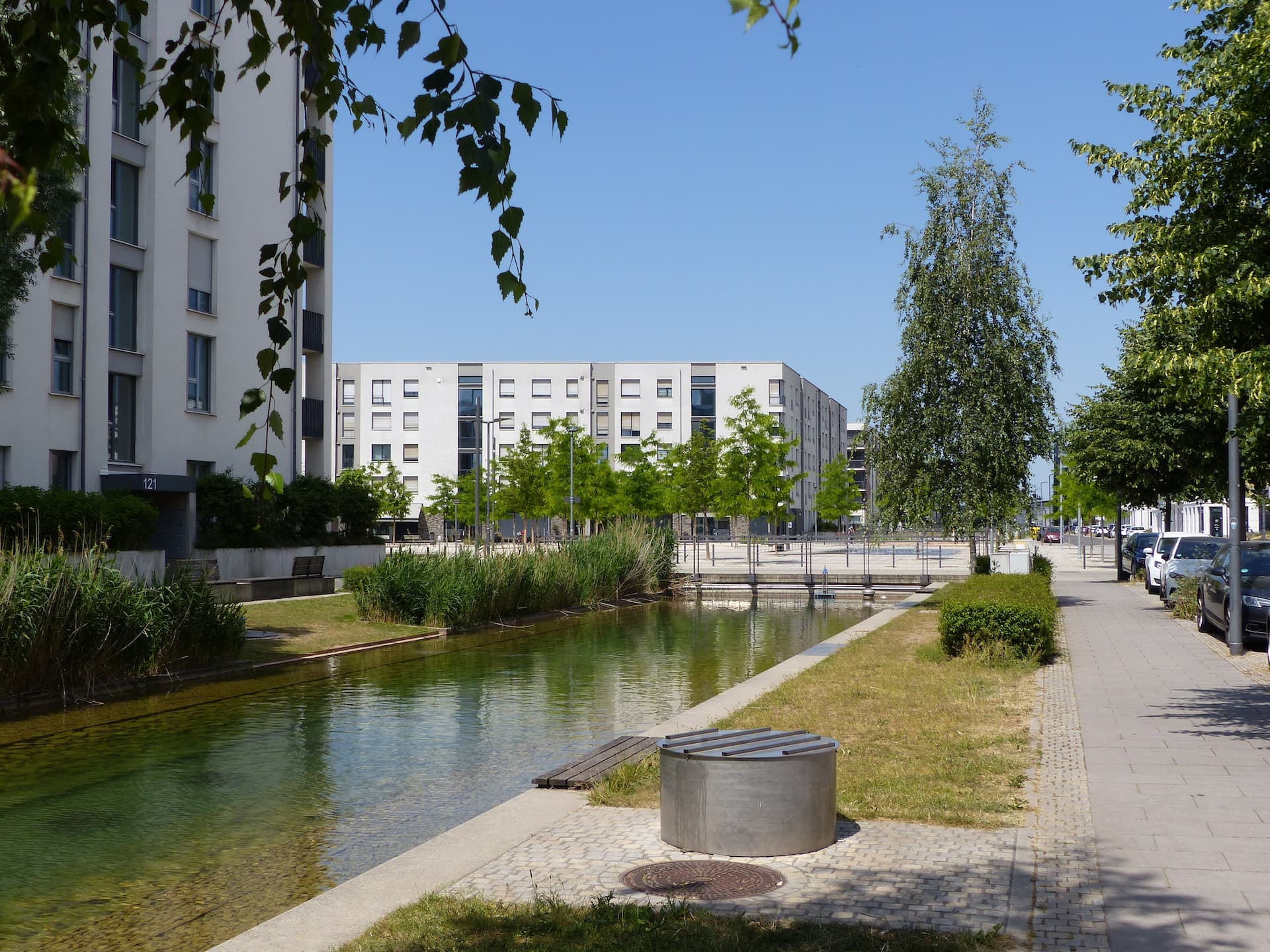 Residential buildings in Heidelberg's Bahnstadt district